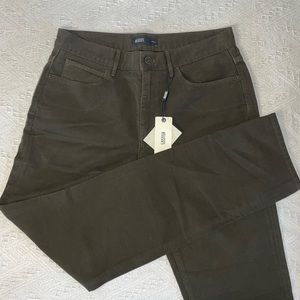 Onassis Terrisca Olive Bedford 5 pocket Chino Pants
